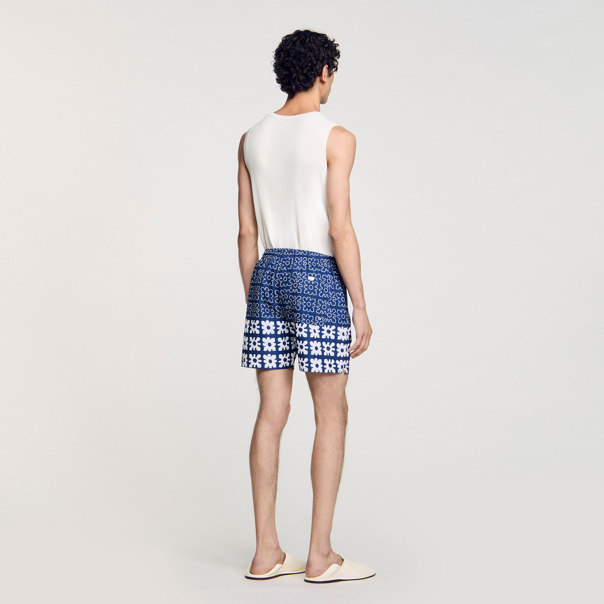Maillot de bain à imprimé fleuri