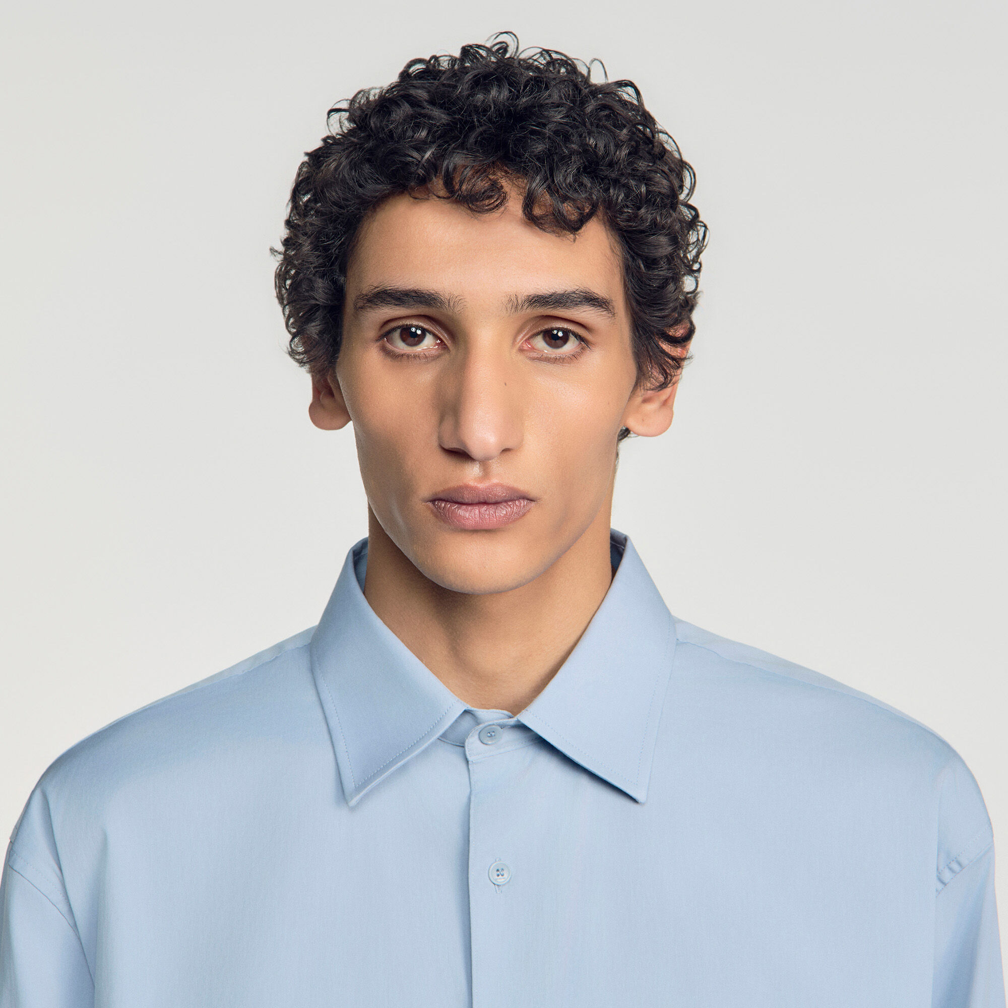 Oversized cotton shirt - Mixte | Sandro