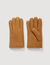 Gants en cuir su&egrave;de et peau lain&eacute;e - Homme | Sandro