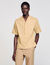 Chemise en coton et lin