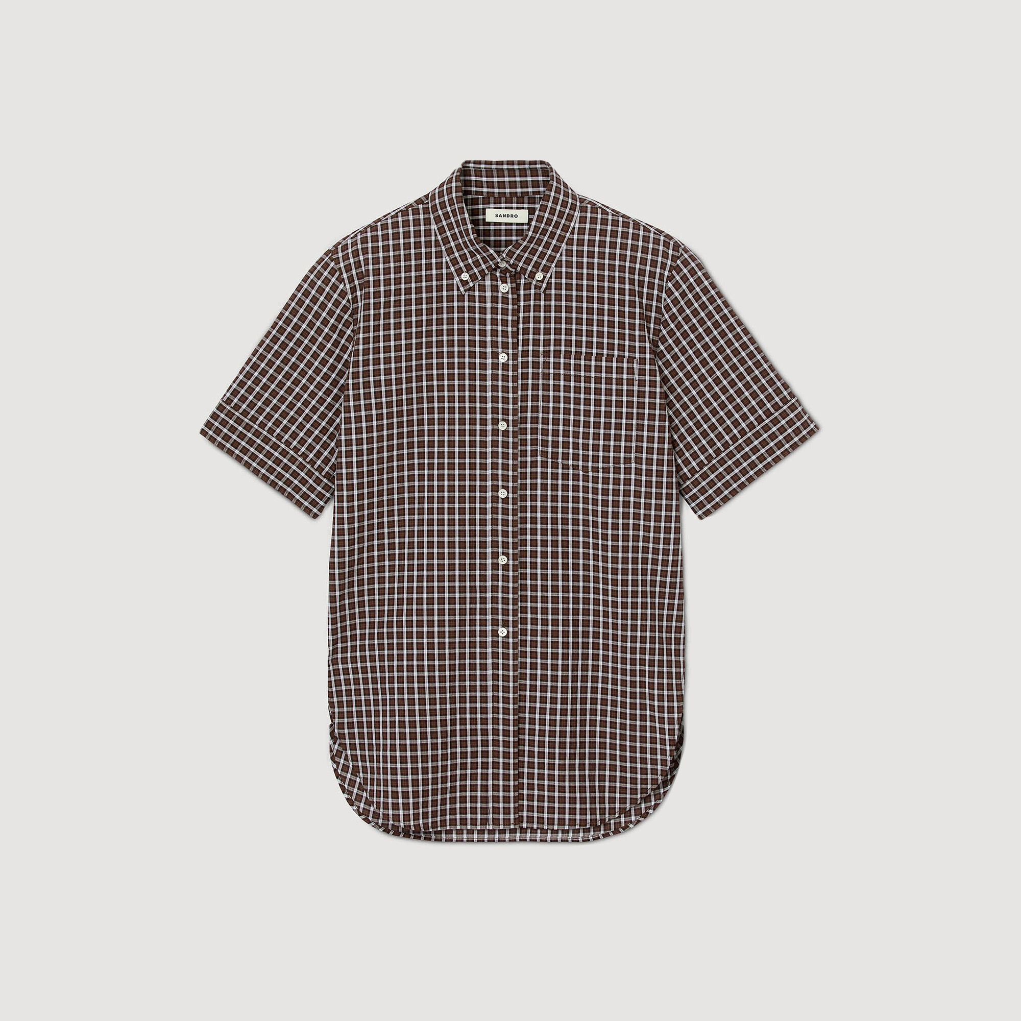Kariertes Oversize-Hemd