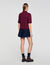 Polo shirt with decorative buttons