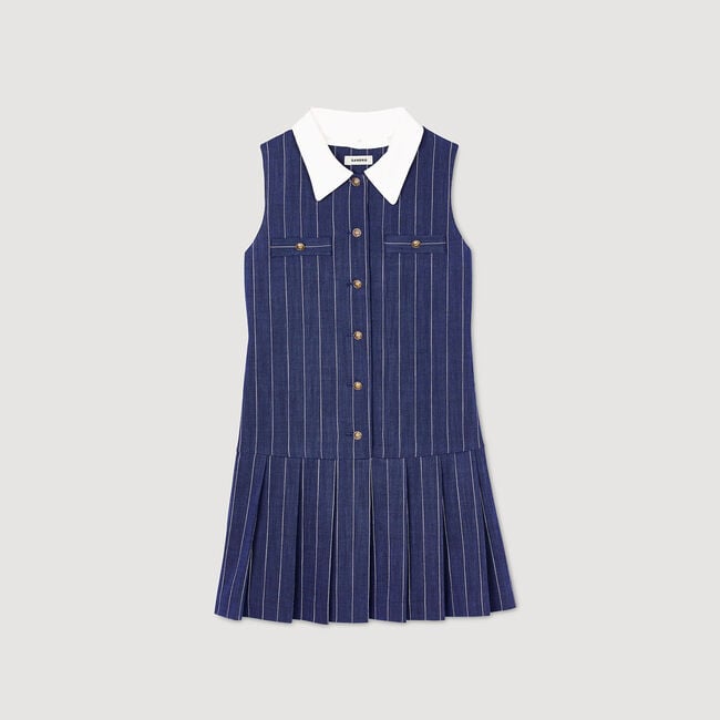 Short striped dress