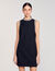 Kurzes Kleid mit Strass-Details