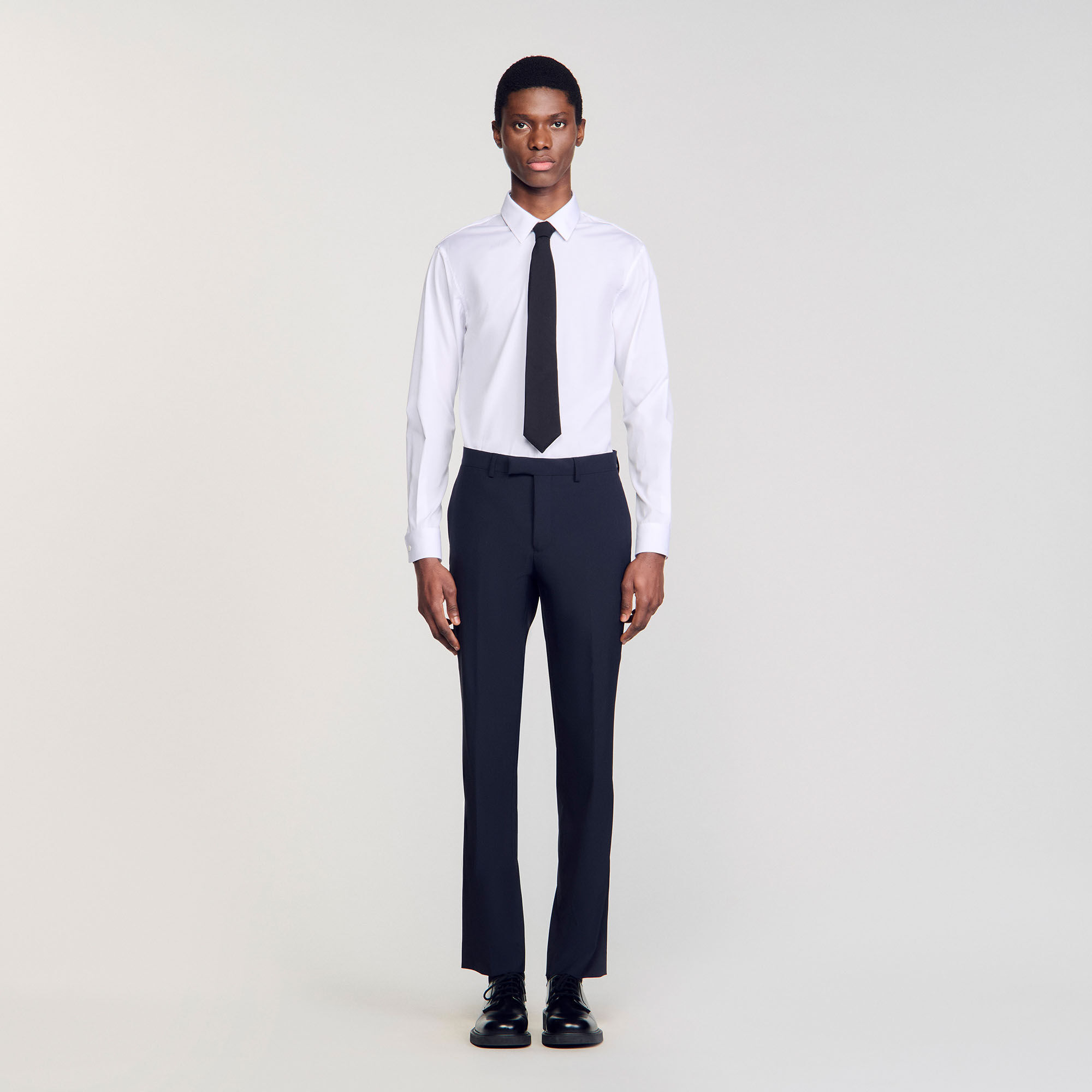 Pantalon de costume en laine