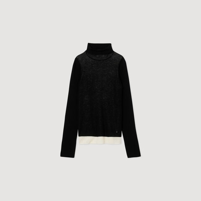 Rollkragenpullover 2 in 1