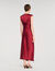 V-neck maxi dress