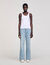 Vest top with rhinestones
