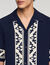 Chemise fluide &agrave; imprim&eacute; contrast&eacute;