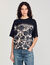 T-Shirt mit Blumenprint