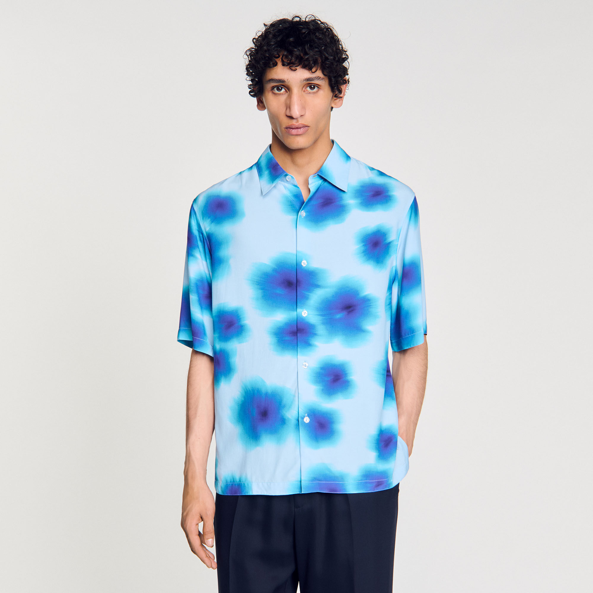 Hemd mit Blumenprint