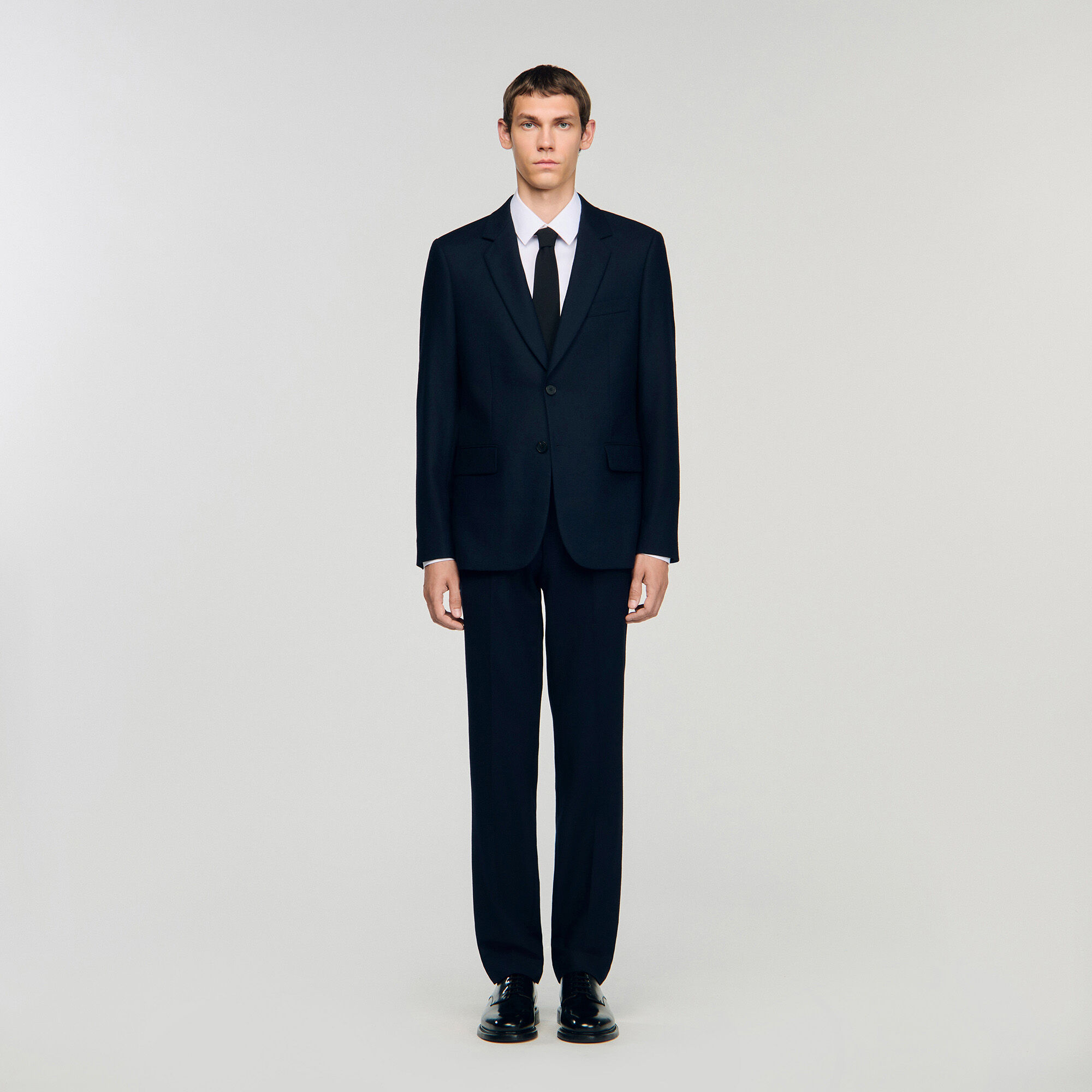 Virgin wool suit jacket