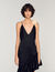 Asymmetrical ruffled dress