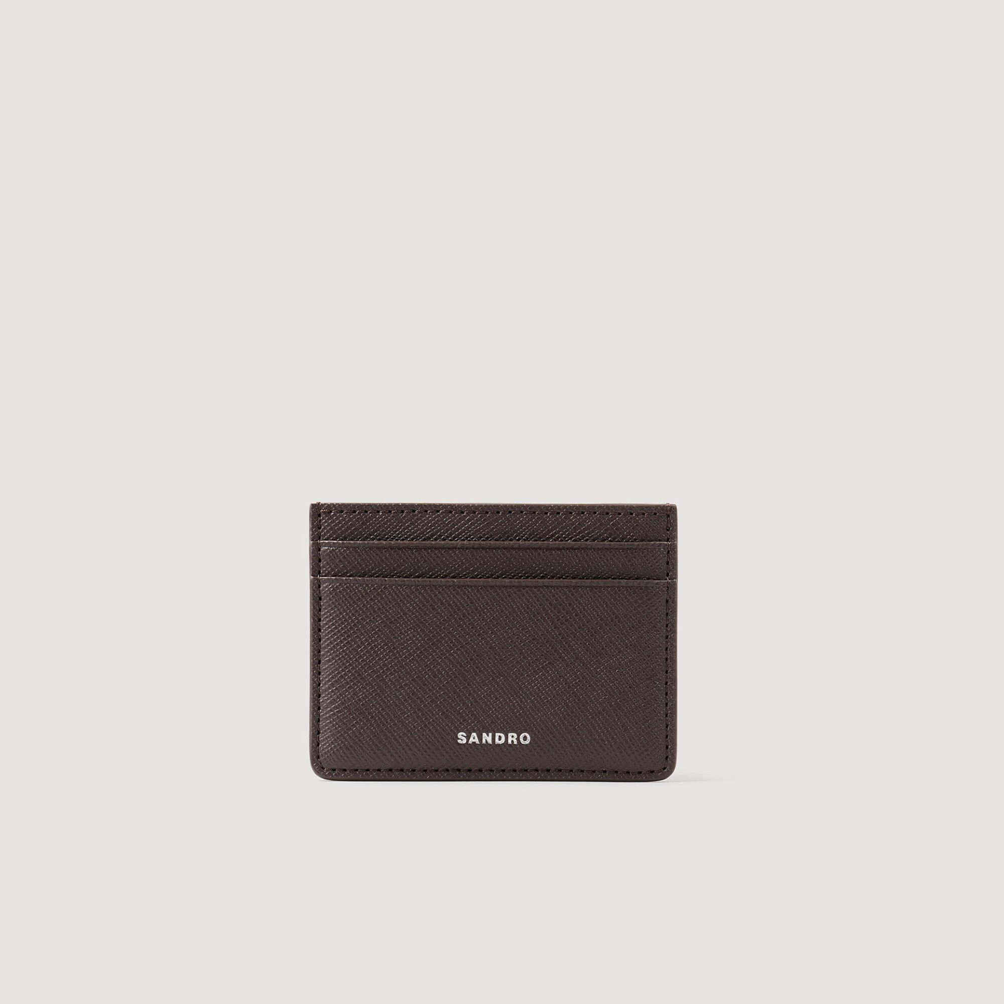 Reconstituted leather cardholder
