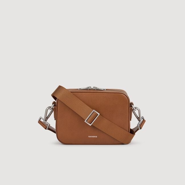 Petit sac en cuir grainé