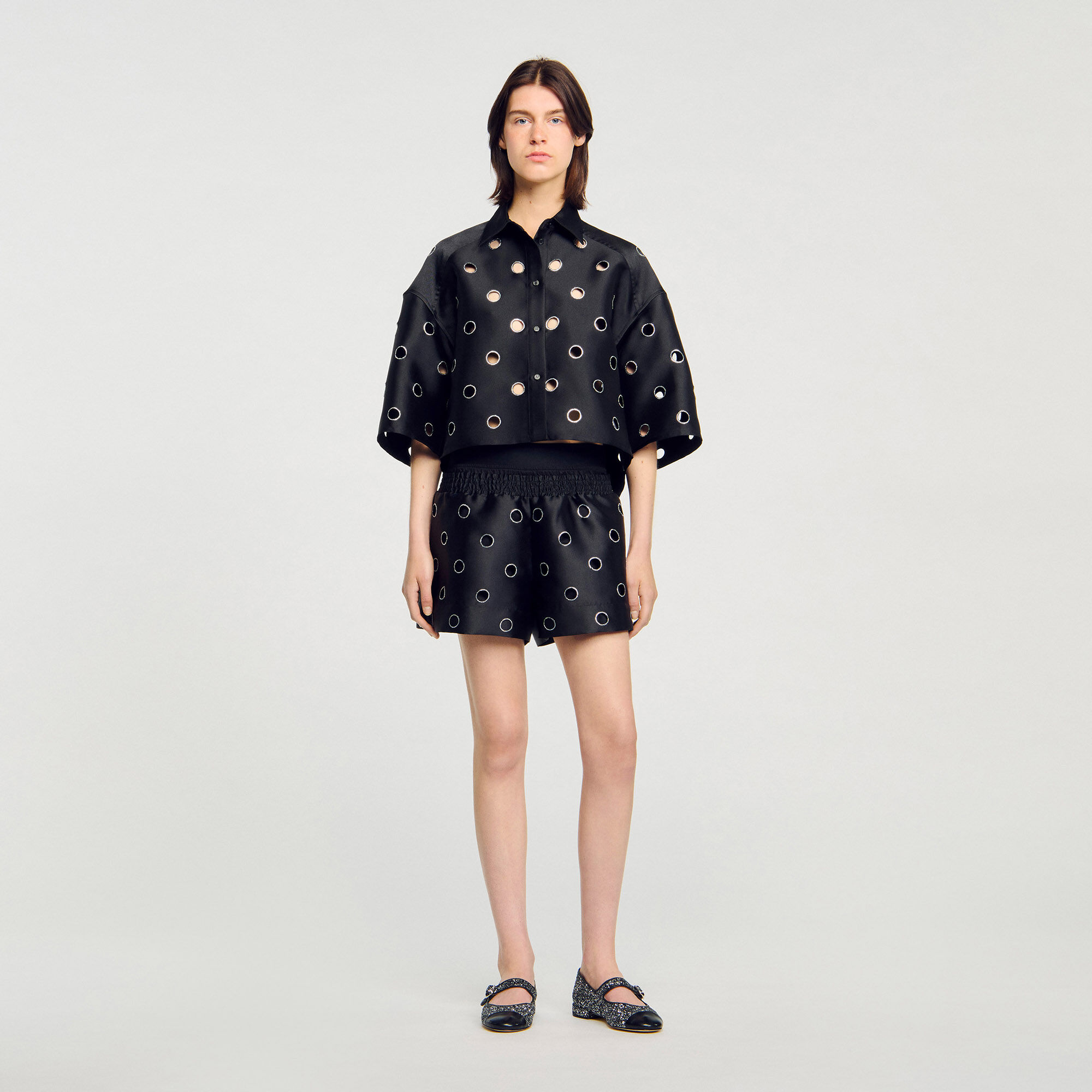 Chemise à strass