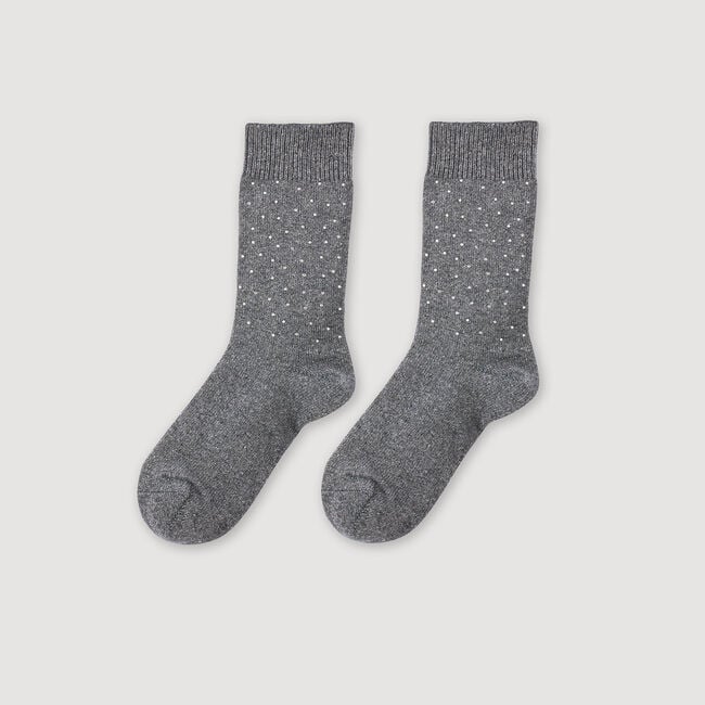 Rhinestone socks