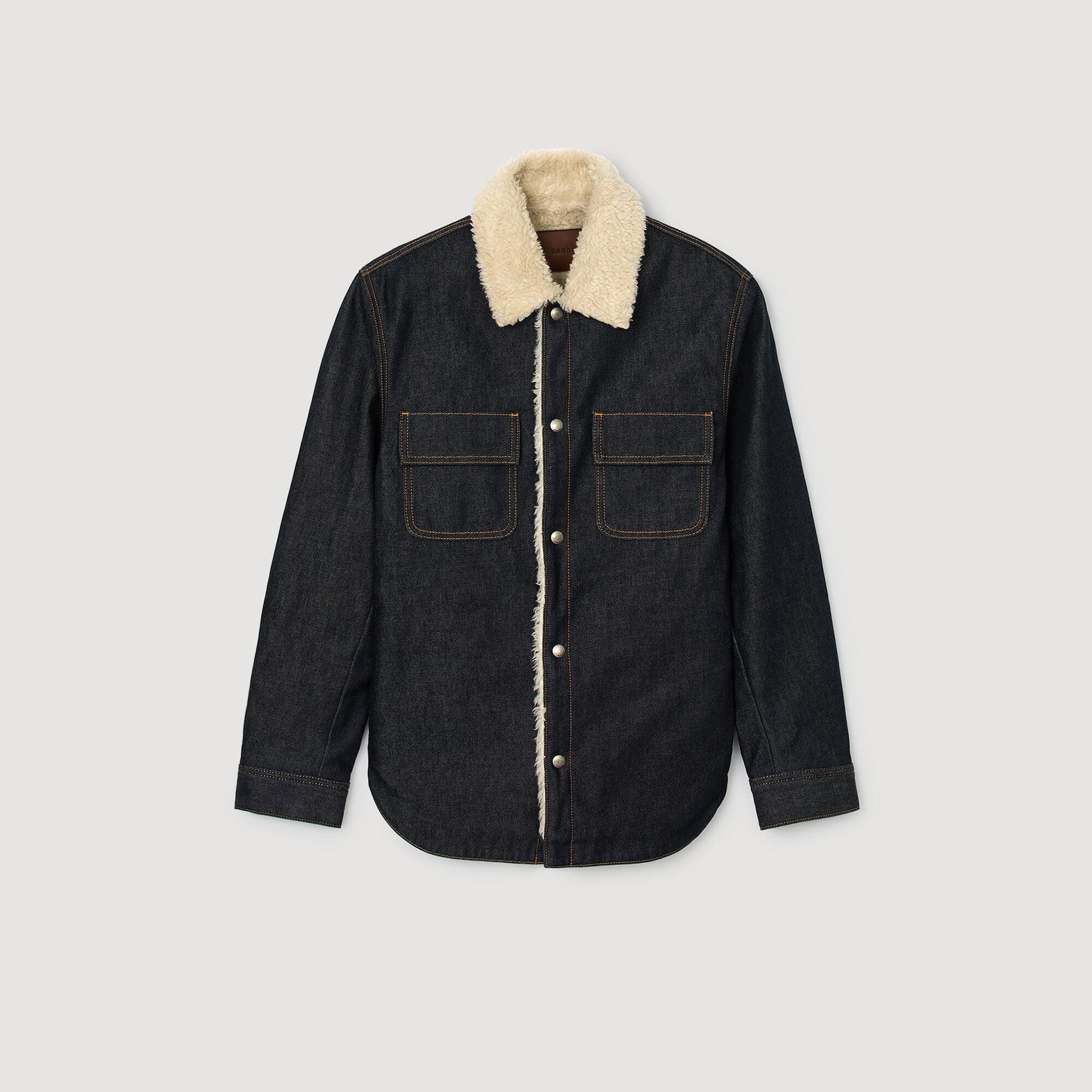 Surchemise en denim