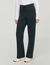 Knit rhinestone-covered trousers