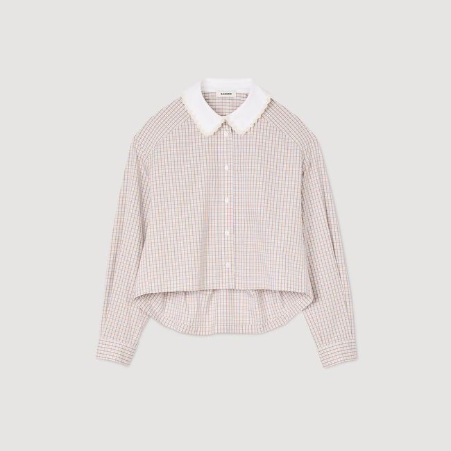 Check flannel shirt