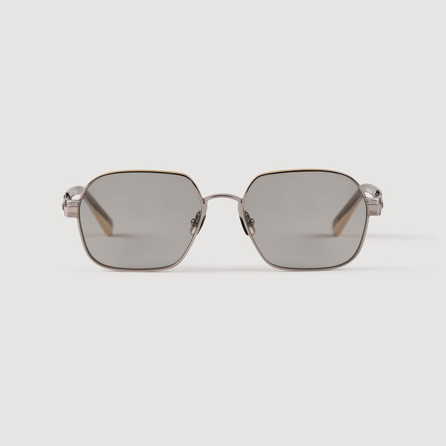 Lunettes de soleil en métal
