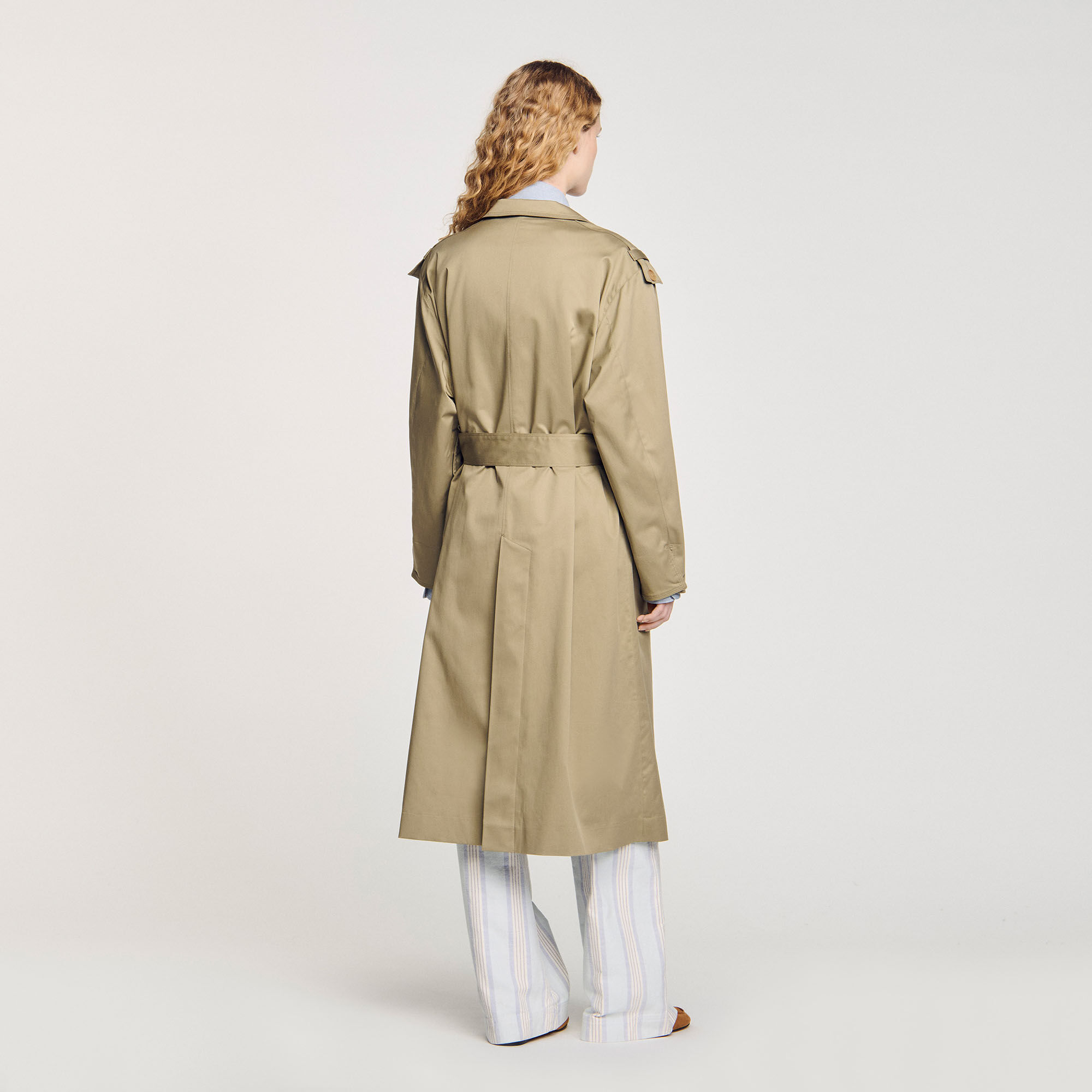 Trenchcoat mit Gürtel