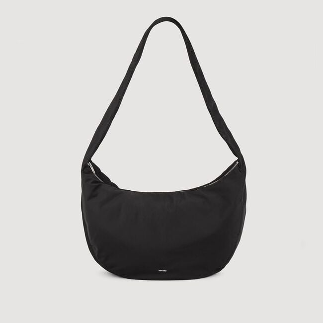 Große Hobo-Tasche aus Nylon