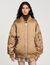 Blouson bomber satiné 