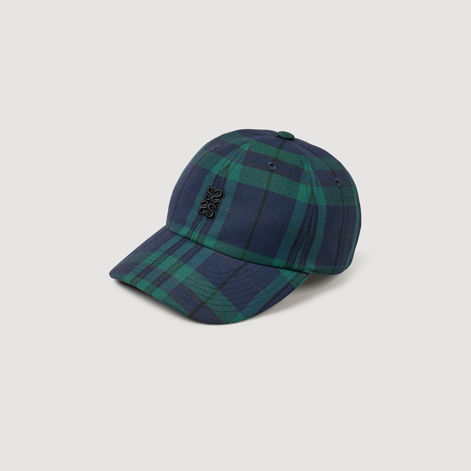Casquette à carreaux