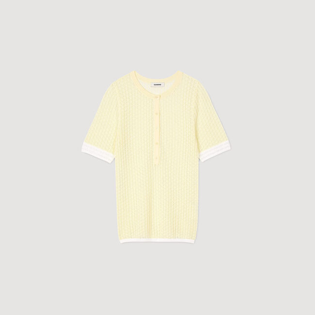 Short-sleeved jumper
