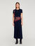 Langes Strickkleid