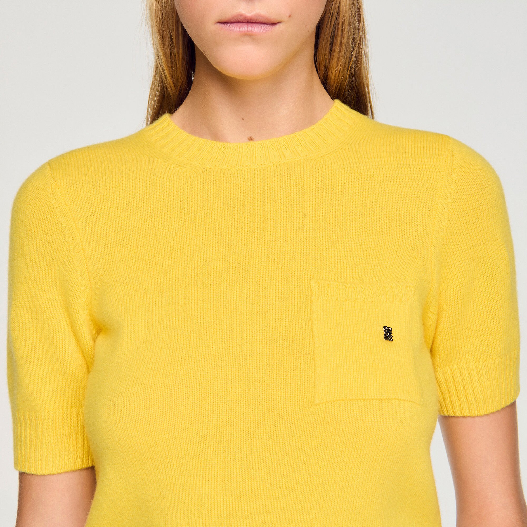 Pull à manches courtes
