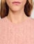 Twisted sleeveless jumper