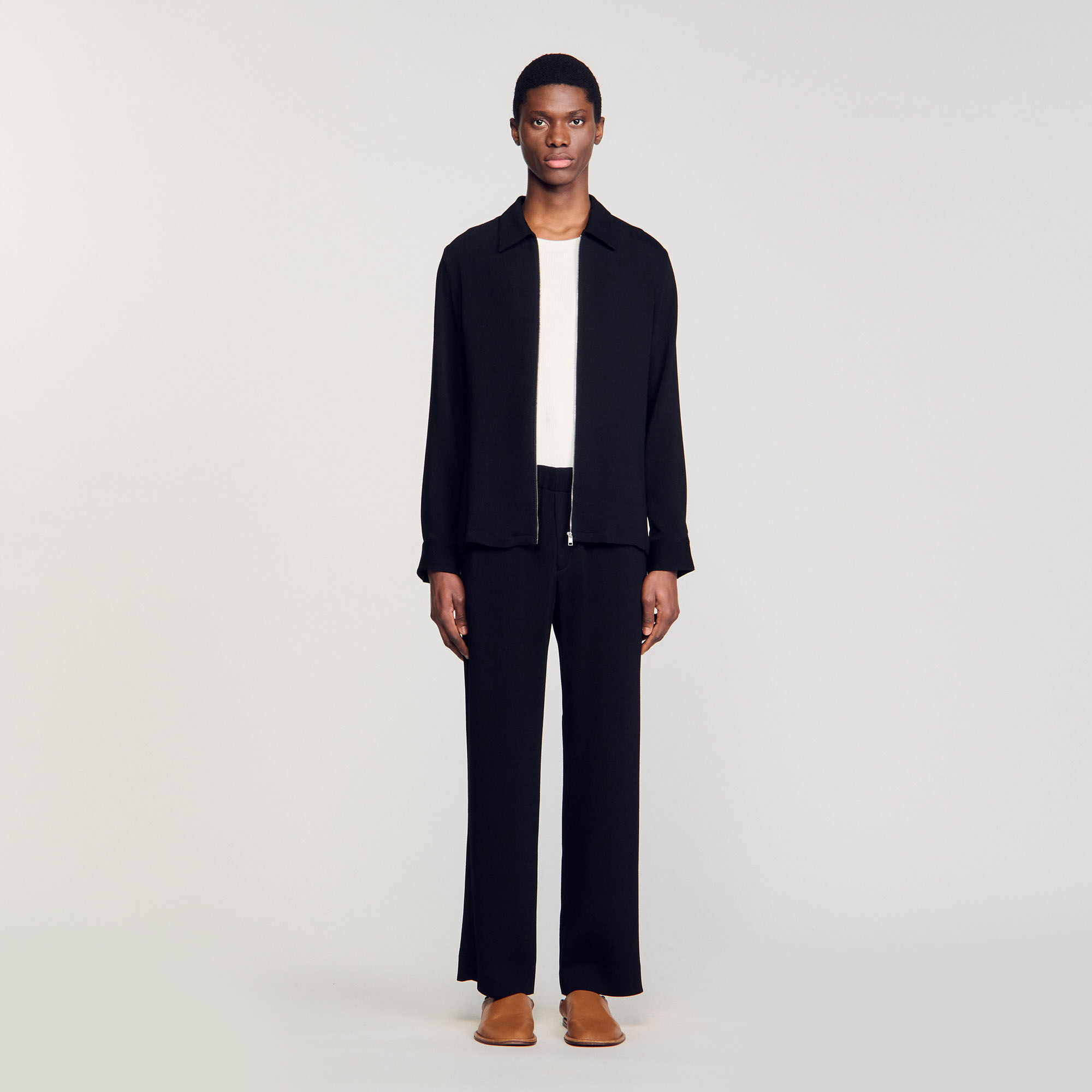 Pleated shirt