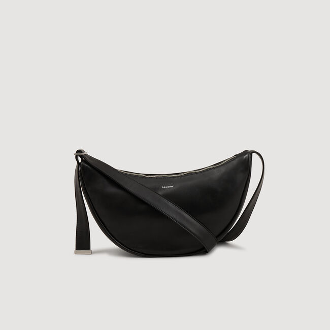Petit sac hobo en cuir