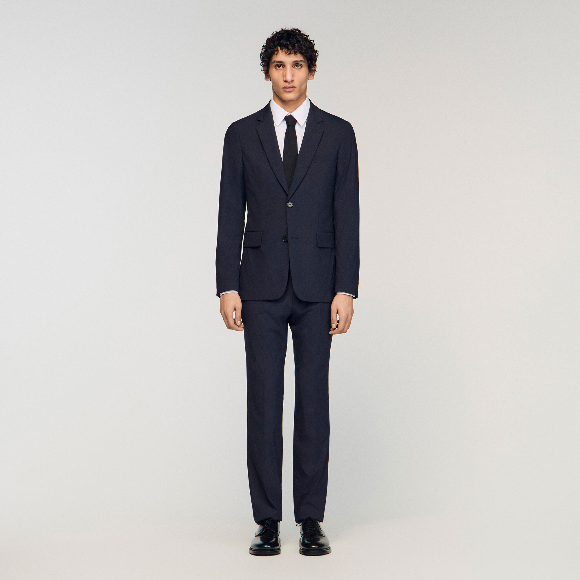 Anzugjacke aus Wolle