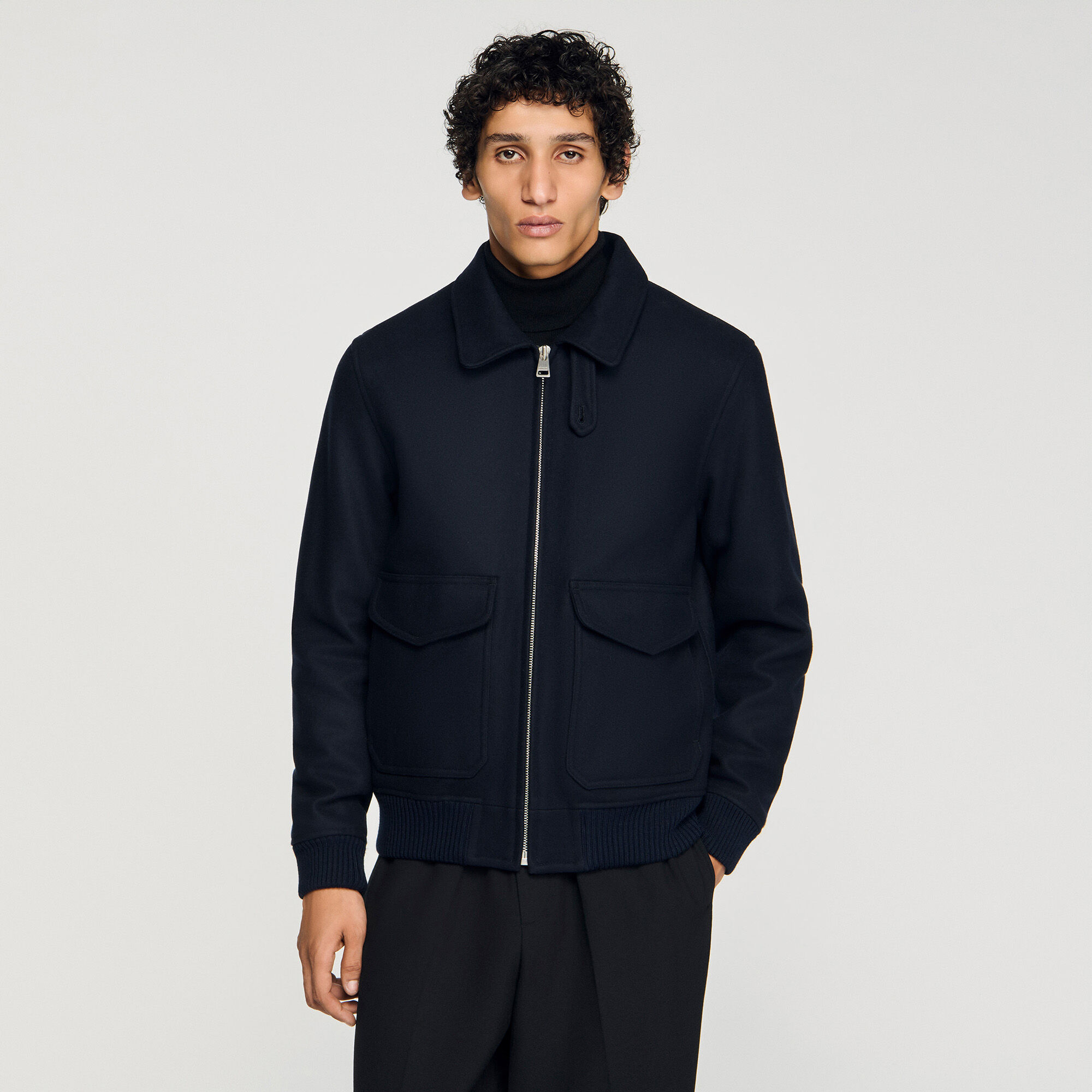 Blouson mit Reißverschluss