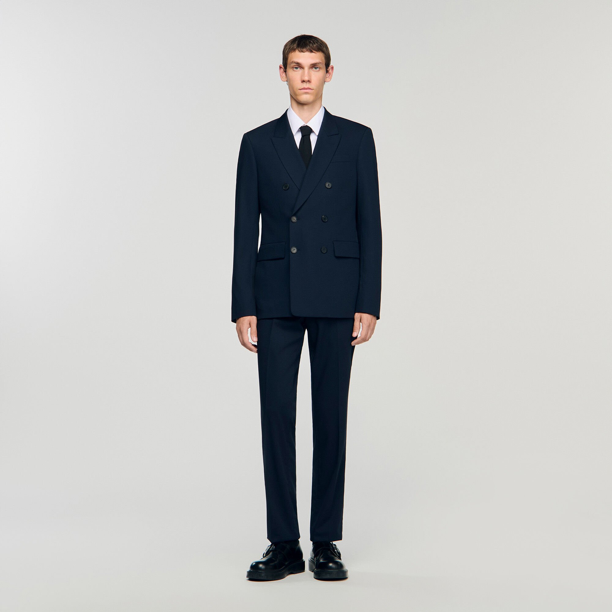 Veste de costume croisée