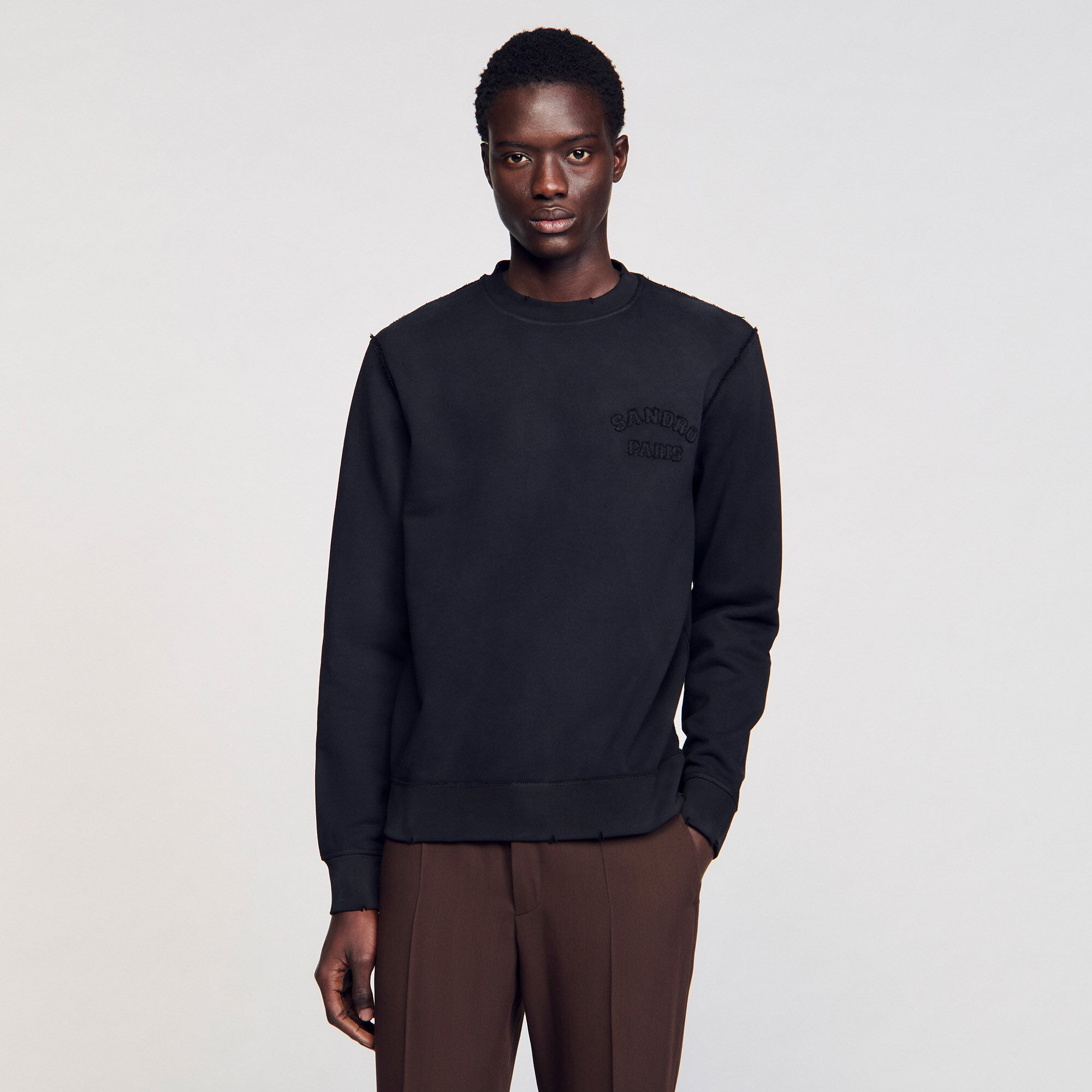 Sweatshirt à patch