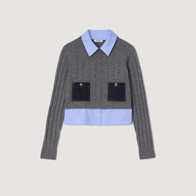Pullover aus Kaschmir und Wolle