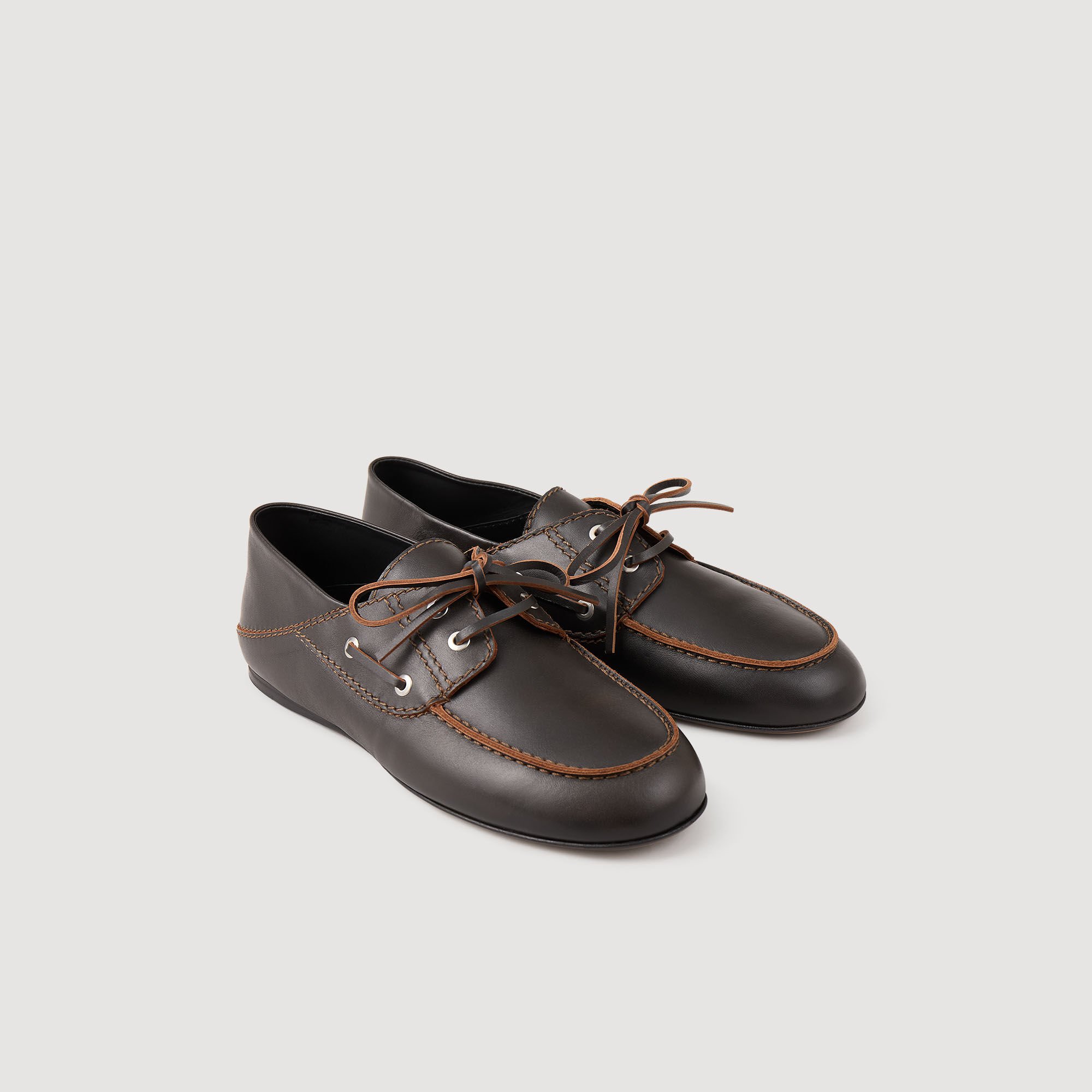 Mocassins en cuir 