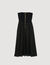Langes Bustierkleid