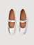 Ballerinas aus Lackleder