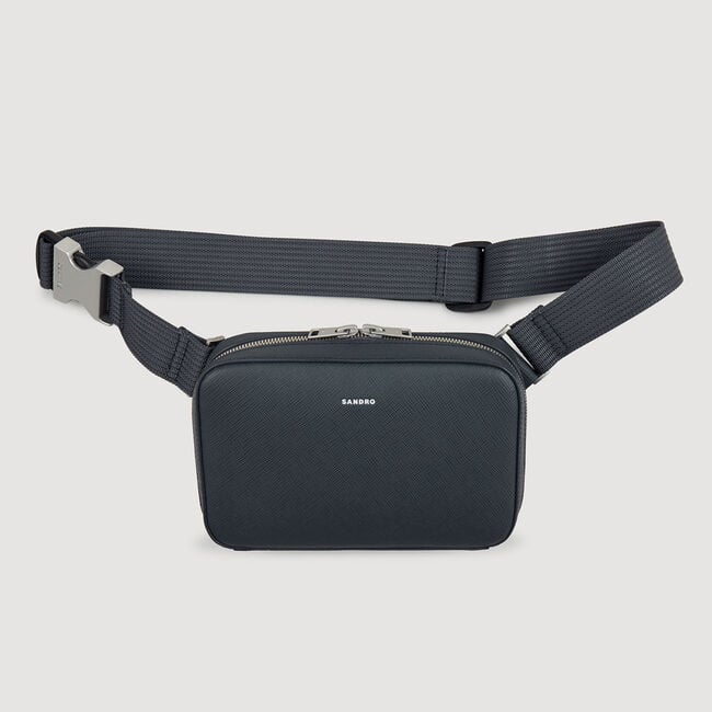 Petit sac cuir reconstitué Saffiano