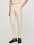 Pantalon droit élastiqué