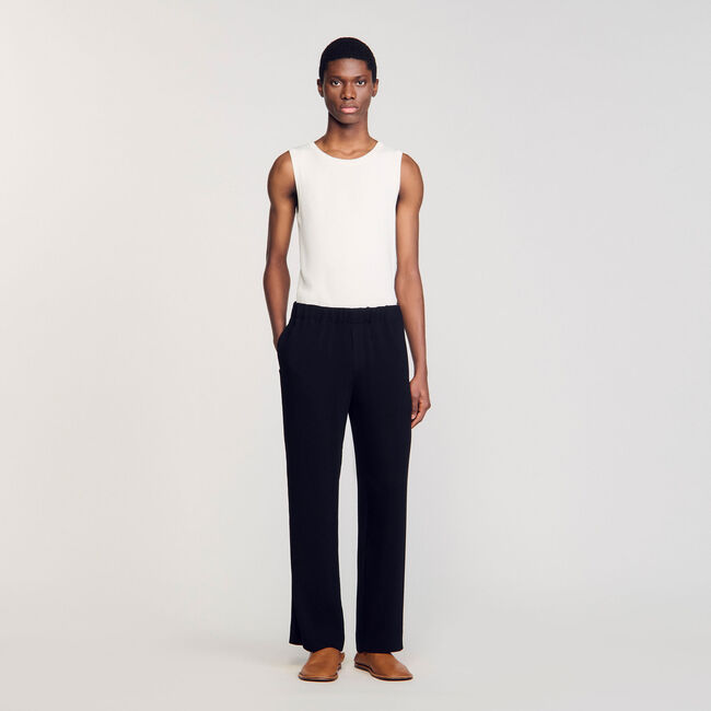 Pantalon plissé