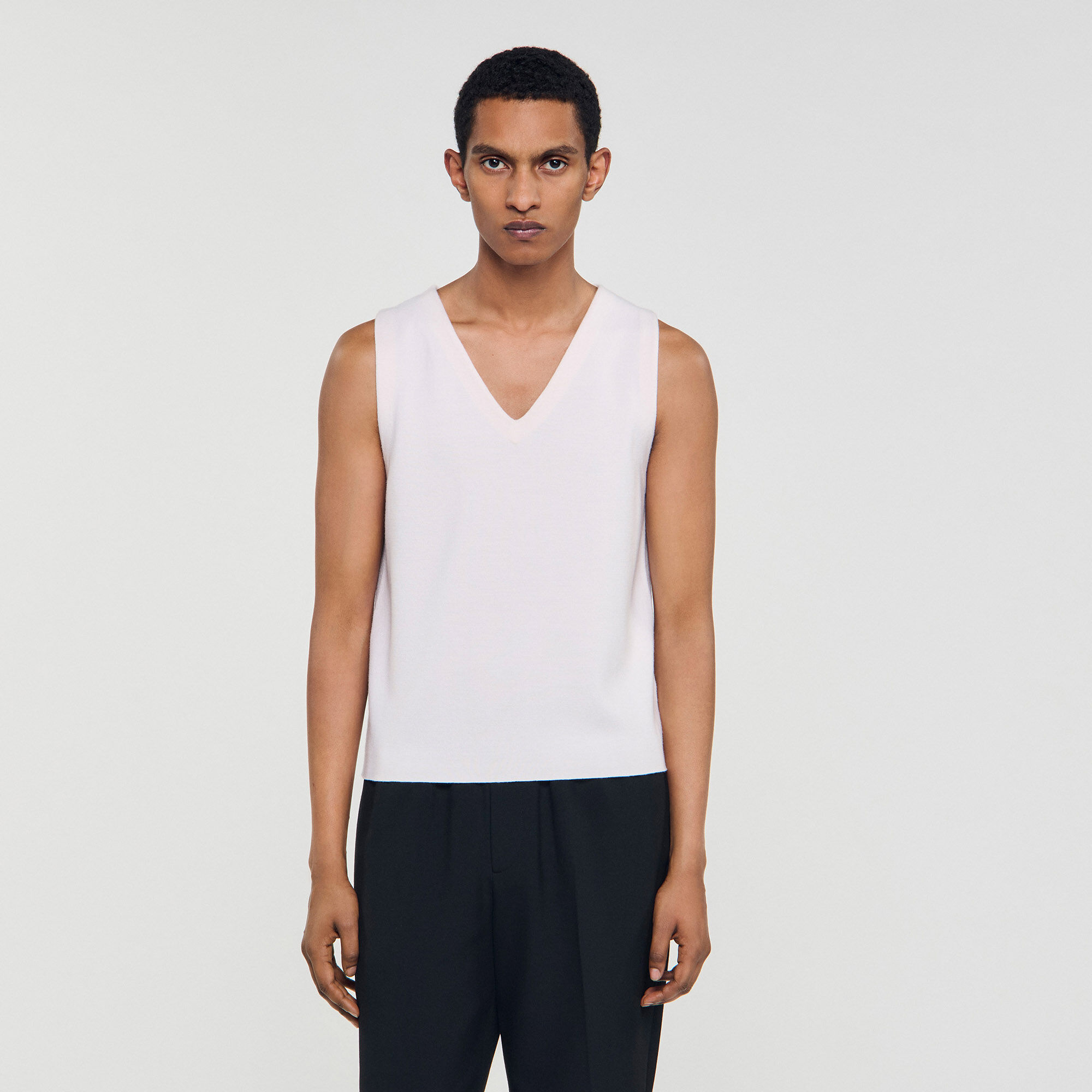 Wool vest top
