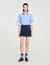 Tailored pleated shorts