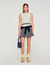 Pleated skort