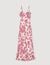 Floral print maxi dress